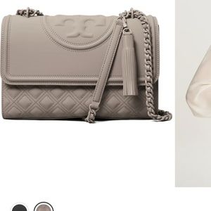 Tory Burch Fleming matte convertible shoulder bag